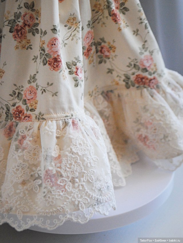Платье для кукол сестер Поповых 🌺 (фото 6)