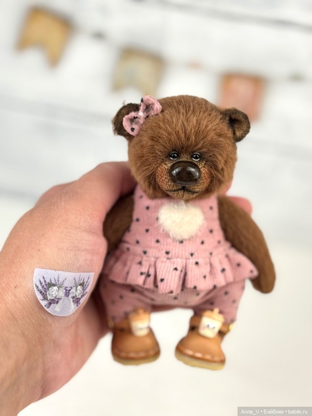 Тедди мишка Лили — Авторские мишки Тедди и друзья: фото