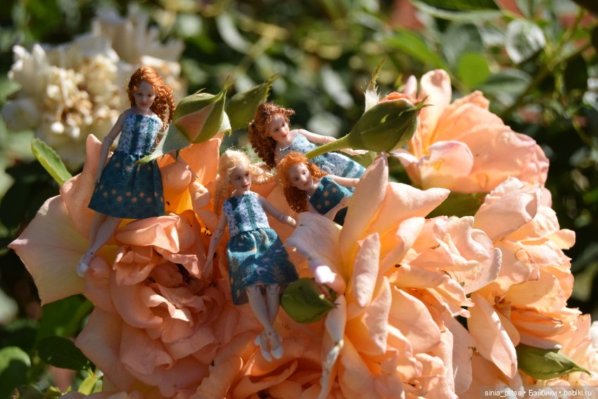 Мятные конфетки к чаю — Авторские шарнирные куклы своими руками: лепка (фото 7)