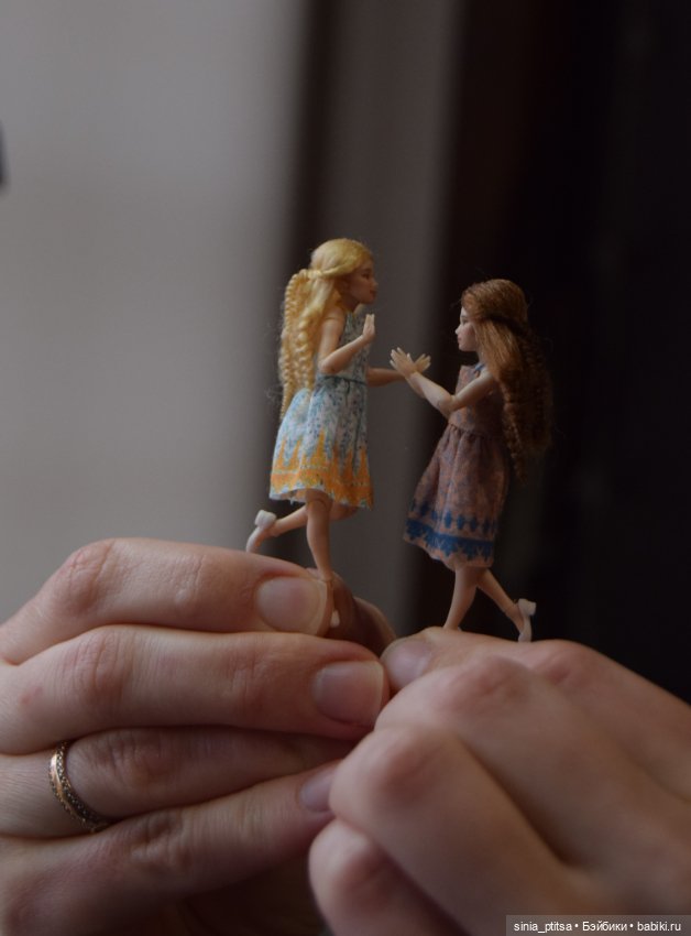 Мятные конфетки к чаю — Авторские шарнирные куклы своими руками: лепка (фото 3)