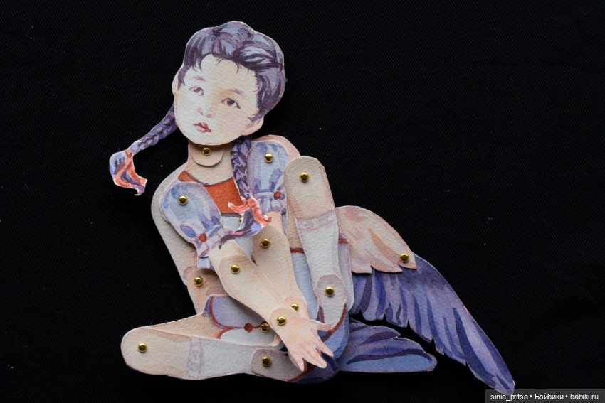 Шарнирная кукла, быстро и дешево