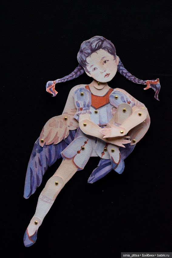 Шарнирная кукла, быстро и дешево