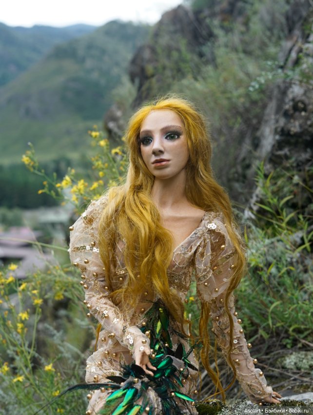 Бал кукол в Новосибирске. Русалочка, Золотой волос