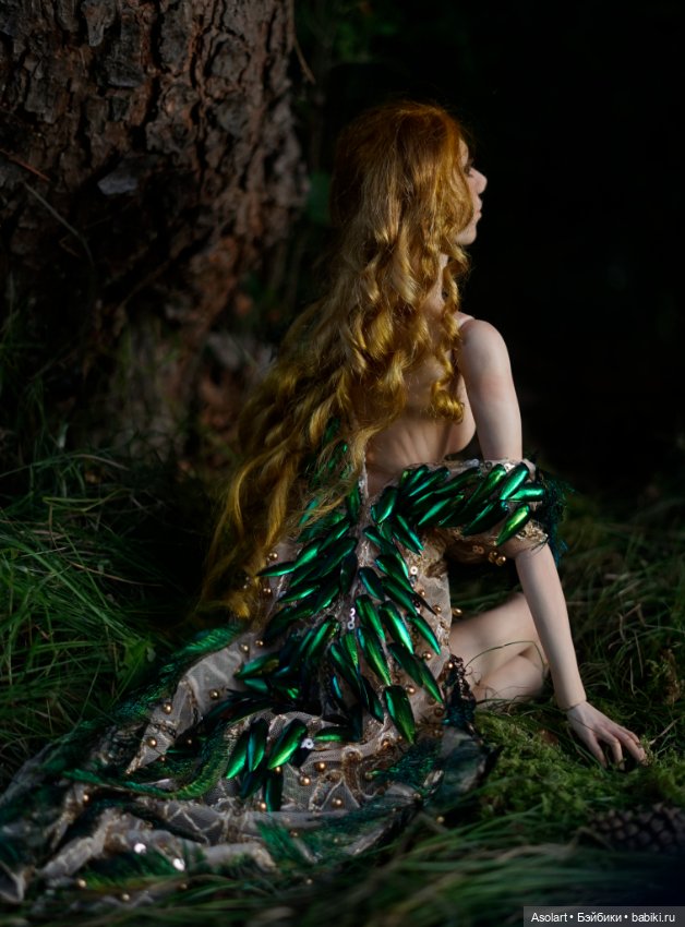 Бал кукол в Новосибирске. Русалочка, Золотой волос