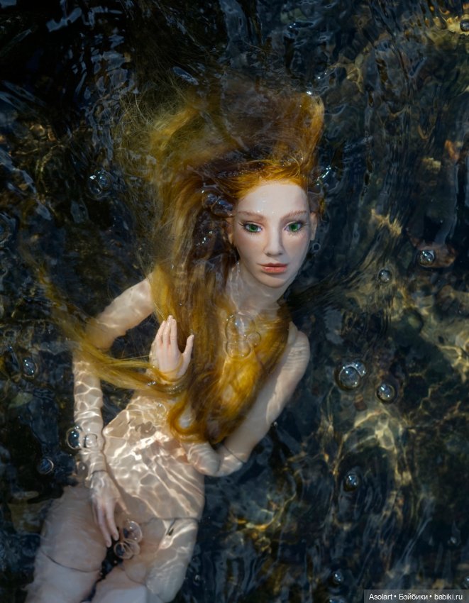 Бал кукол в Новосибирске. Русалочка, Золотой волос