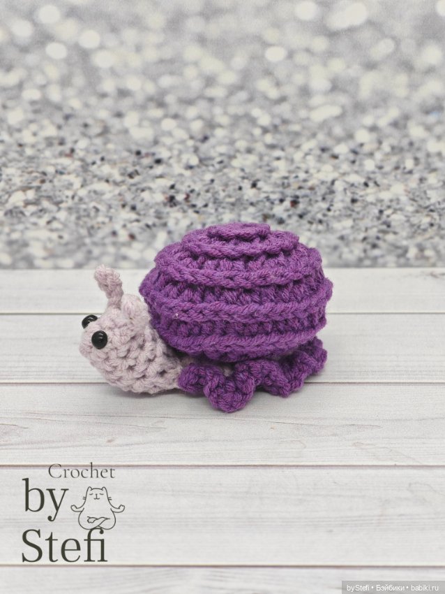 Улитка — Вязаные игрушки и амигуруми: крючком (фото 2)