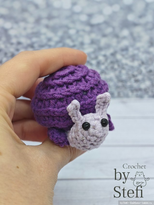Улитка — Вязаные игрушки и амигуруми: крючком (фото 5)