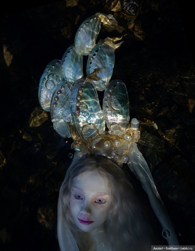 Бал кукол в Новосибирске. Русалочка, Золотой волос