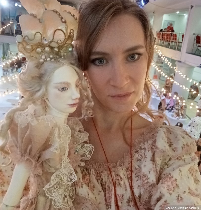 Бал кукол в Новосибирске. Русалочка, Золотой волос (фото 4)