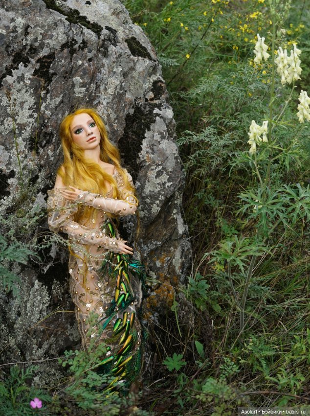 Бал кукол в Новосибирске. Русалочка, Золотой волос