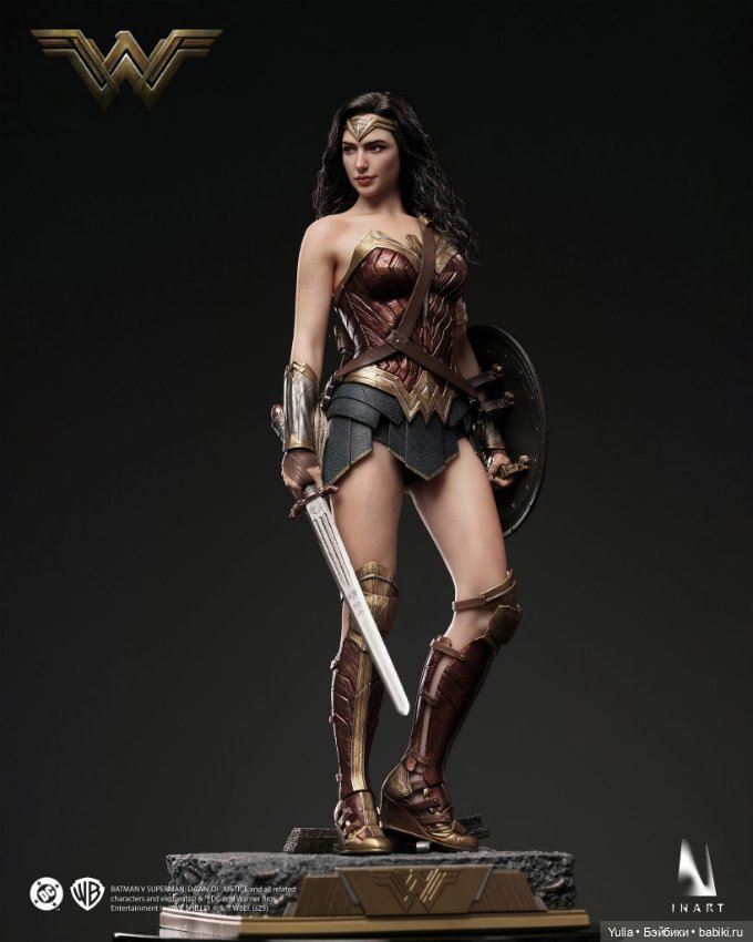 INART - фигурка Чудо-Женщины по фильму «Бэтмен против Супермена: На заре справедливости»