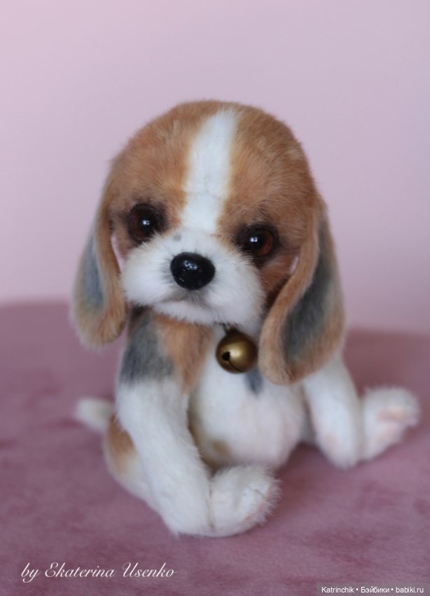 Щенок бигля (Тедди) — Авторские мишки Тедди и друзья: фото (фото 5)