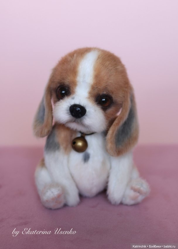 Щенок бигля (Тедди) — Авторские мишки Тедди и друзья: фото (фото 7)