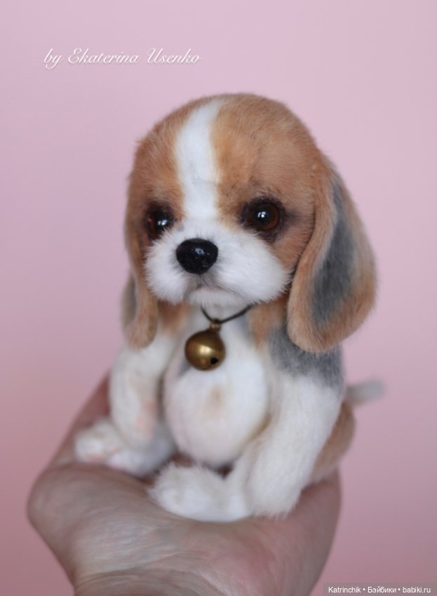 Щенок бигля (Тедди) — Авторские мишки Тедди и друзья: фото