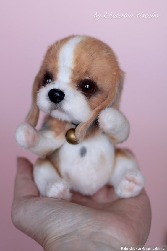 Щенок бигля (Тедди) — Авторские мишки Тедди и друзья: фото (фото 4)