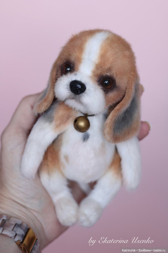 Щенок бигля (Тедди) — Авторские мишки Тедди и друзья: фото (фото 9)