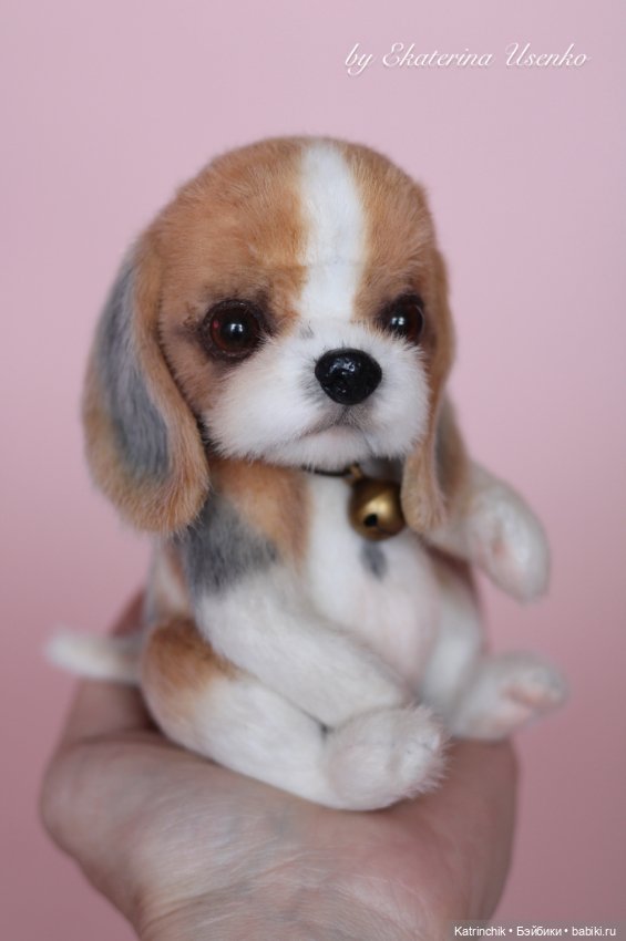 Щенок бигля (Тедди) — Авторские мишки Тедди и друзья: фото (фото 2)