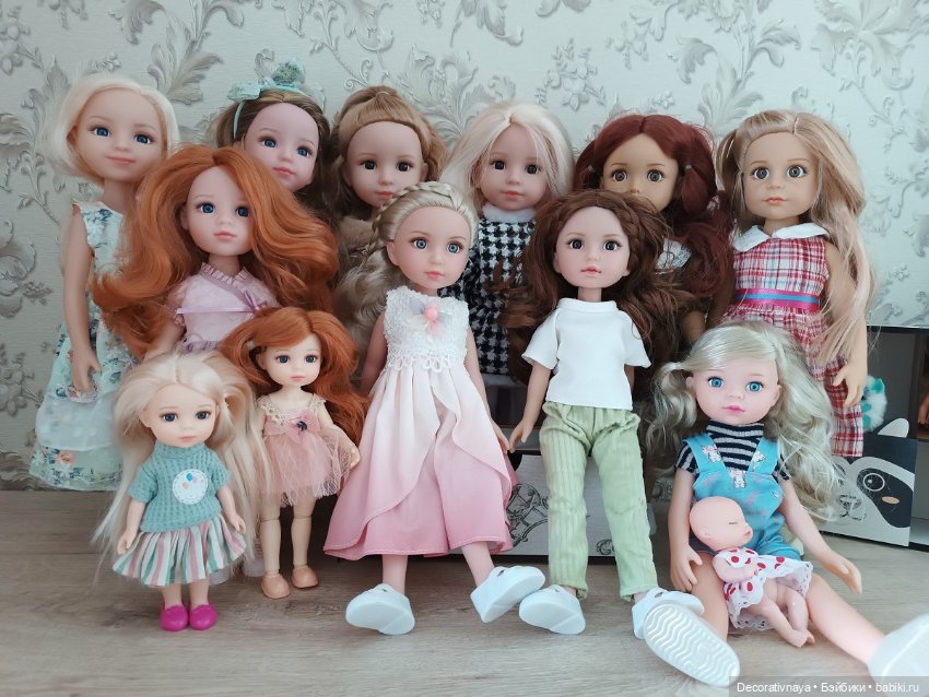 Дюжина ко дню рождения — Игровые куклы разных производителей (Разное): редкие бренды