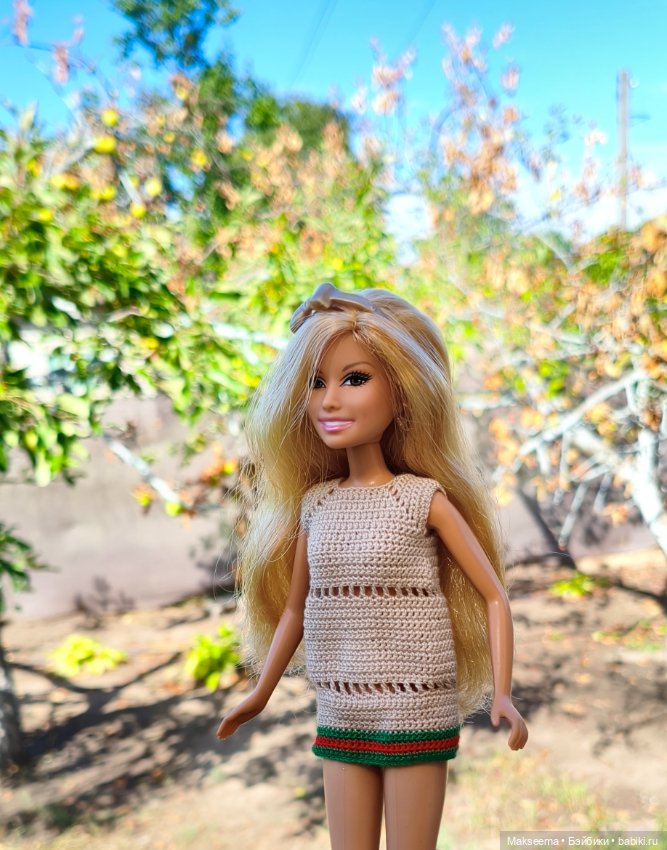 Вязаное лето, часть 1) — Одежда и обувь для кукол своими руками: фото (фото 3)