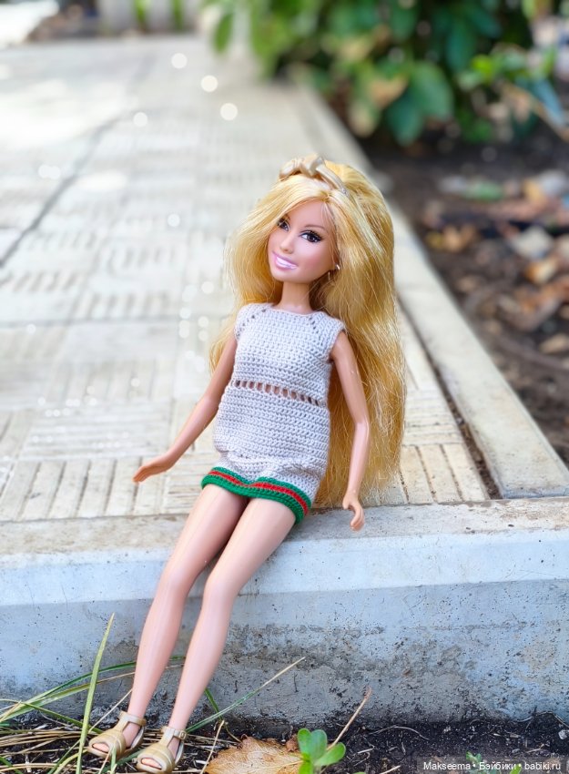 Вязаное лето, часть 1) — Одежда и обувь для кукол своими руками: фото (фото 4)