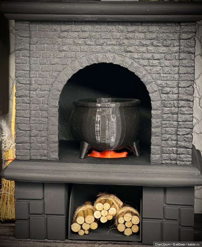 Ведьмина обитель 1/6 — Румбоксы и кукольные интерьеры: фото (фото 6)