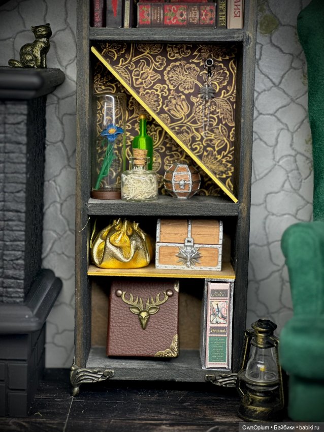 Ведьмина обитель 1/6 — Румбоксы и кукольные интерьеры: фото (фото 8)