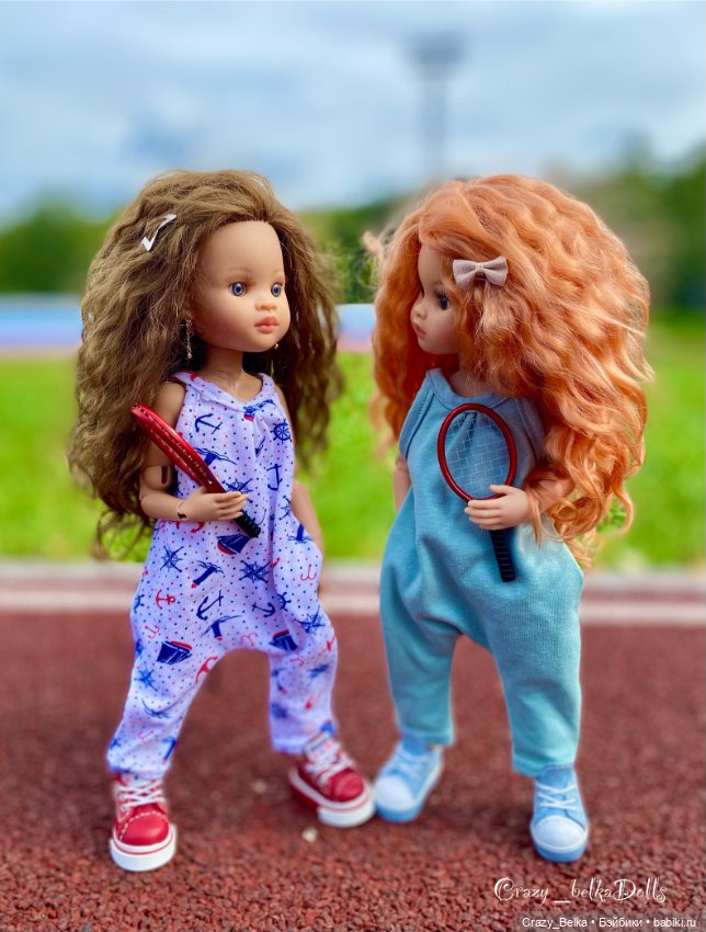 Спортсменки мои 😍 — Куклы Paola Reina (Паола Рейна): новинки