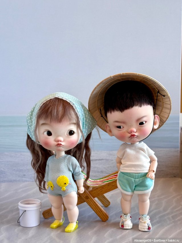 Пляжная фотосессия — Разные куклы BJD (БЖД): редкие бренды (фото 3)