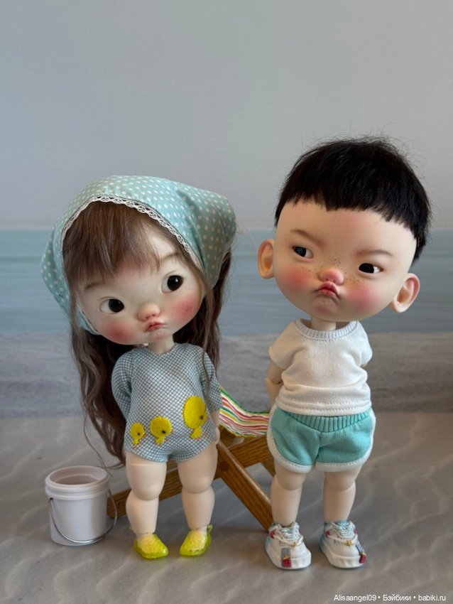 Пляжная фотосессия — Разные куклы BJD (БЖД): редкие бренды (фото 9)