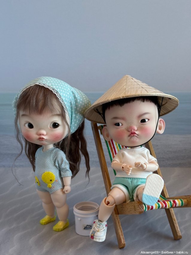 Пляжная фотосессия — Разные куклы BJD (БЖД): редкие бренды (фото 5)