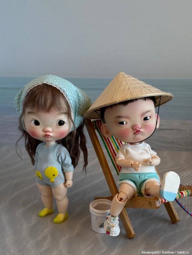 Пляжная фотосессия — Разные куклы BJD (БЖД): редкие бренды (фото 4)