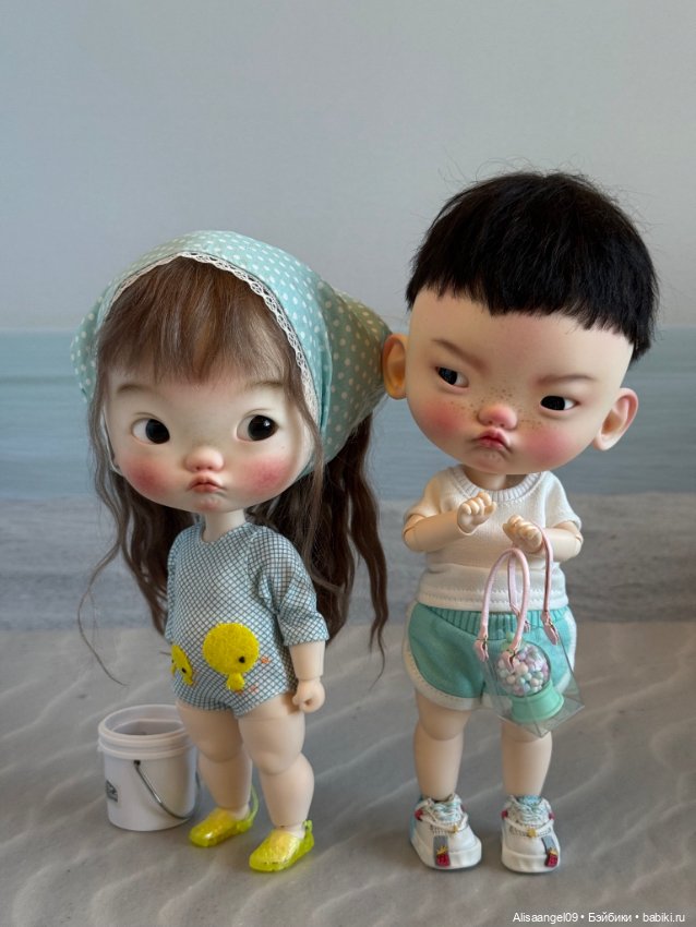 Пляжная фотосессия — Разные куклы BJD (БЖД): редкие бренды (фото 7)