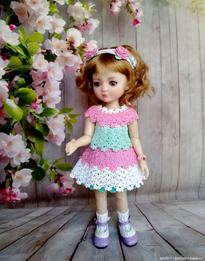 Алиса - моя новая девочка и новый наряд для неё