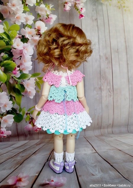 Алиса - моя новая девочка и новый наряд для неё