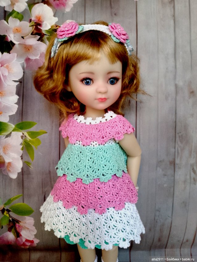 Алиса - моя новая девочка и новый наряд для неё