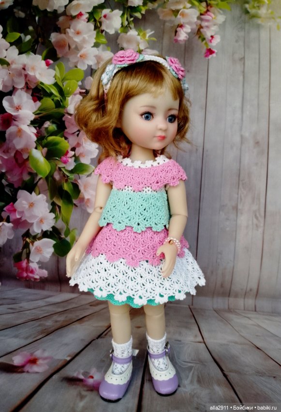 Алиса - моя новая девочка и новый наряд для неё