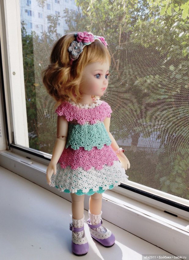 Алиса - моя новая девочка и новый наряд для неё