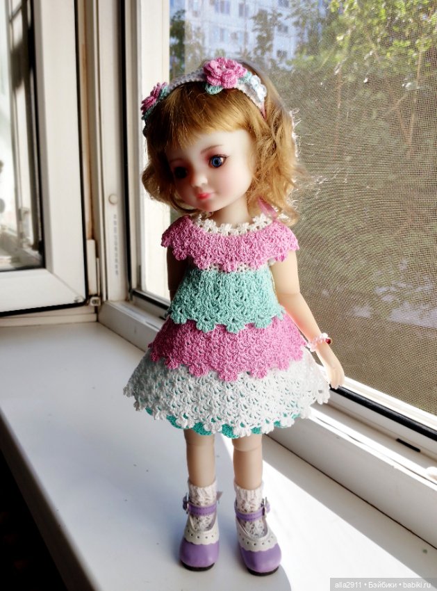 Алиса - моя новая девочка и новый наряд для неё