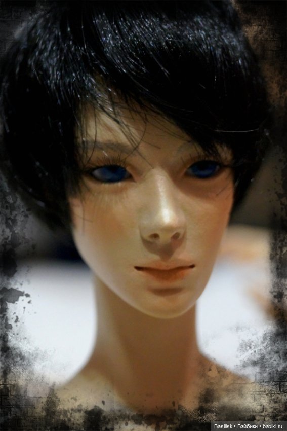 Ангел в черном парике — Авторские шарнирные куклы своими руками: лепка (фото 3)