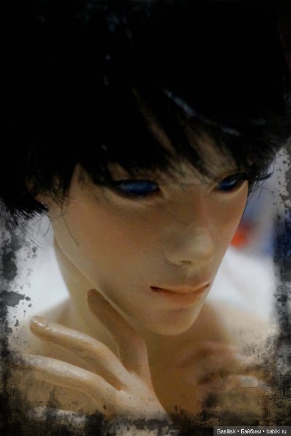 Ангел в черном парике — Авторские шарнирные куклы своими руками: лепка (фото 5)