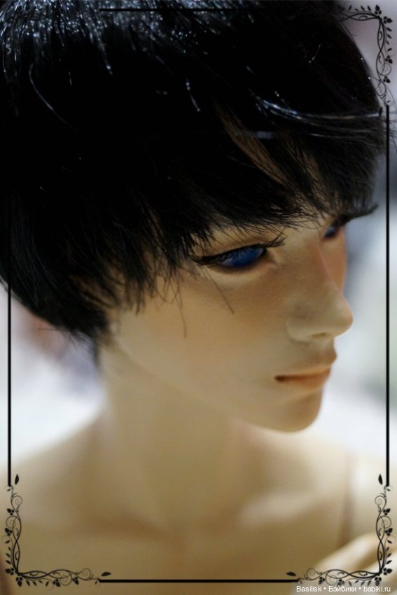 Ангел в черном парике — Авторские шарнирные куклы своими руками: лепка (фото 6)