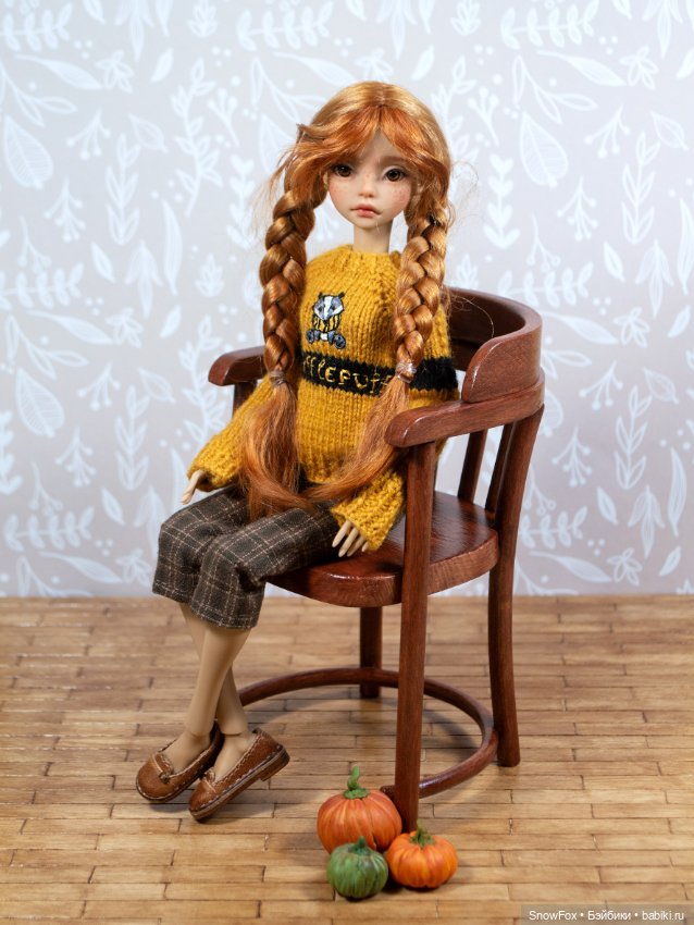 Настрой на уютную осень — Куклы Milim Studio (Милим): российские БЖД (фото 5)
