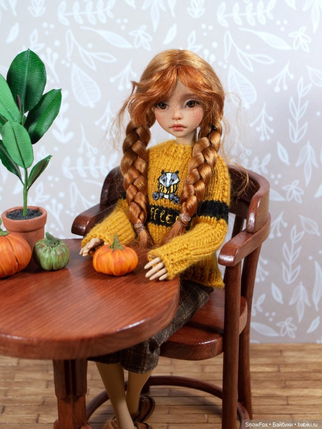 Настрой на уютную осень — Куклы Milim Studio (Милим): российские БЖД (фото 3)