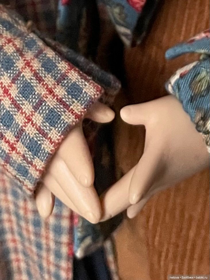 Шарнирные куклы «Пуговки». Это как «Ложечки», только «Пуговки» ( часть 6)