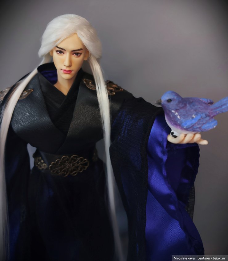 Белый парик для Юньси — Коллекции шарнирных