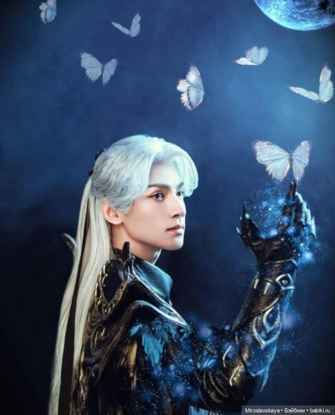 Белый парик для Юньси — Коллекции шарнирных (фото 5)