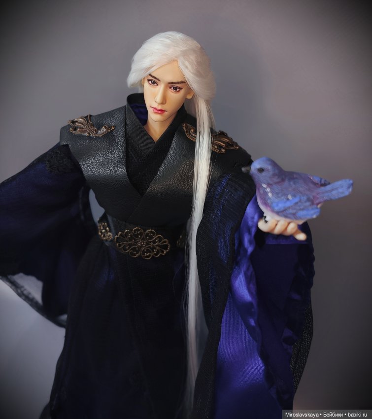 Белый парик для Юньси — Коллекции шарнирных (фото 2)