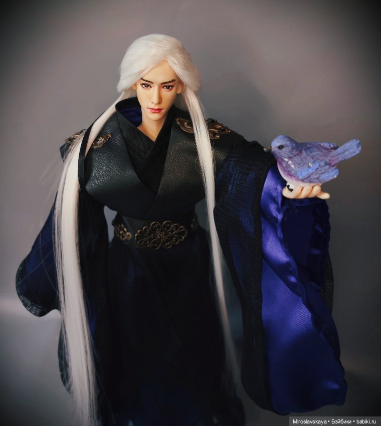 Белый парик для Юньси — Коллекции шарнирных (фото 3)