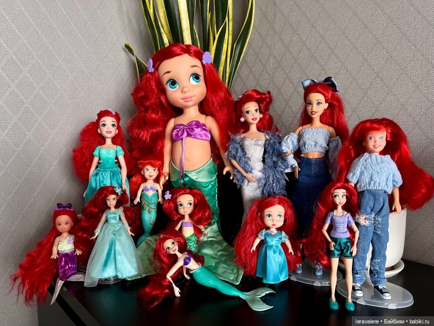 Немного о цвете — Коллекции игровых кукол (Playline): фото полок (фото 2)