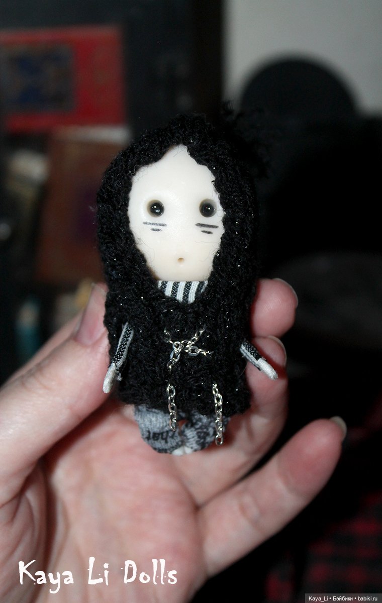 Двое новеньких существ — Авторские шарнирные куклы своими руками: лепка (фото 8)